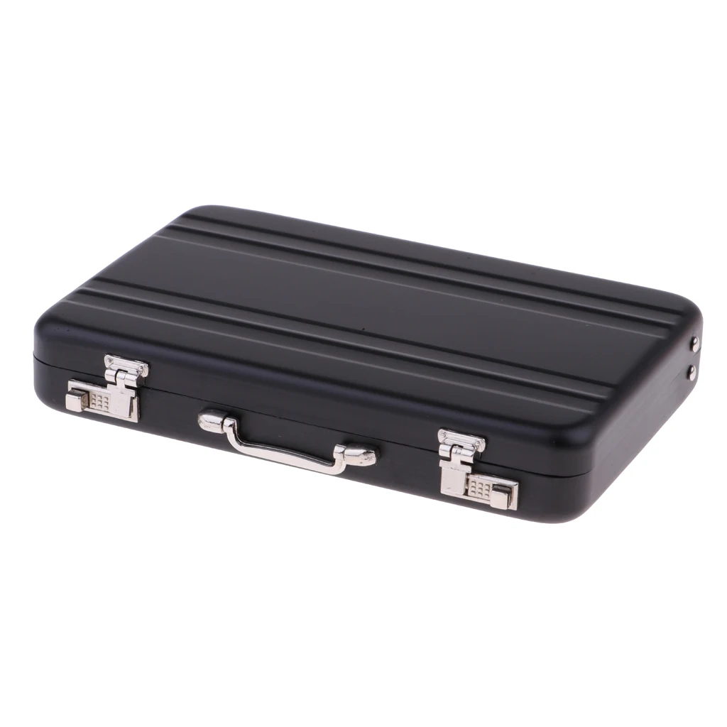 1/12 Dollhouse Miniature Travel Metal Code Suitcase Briefcase Travel Luggage Doll Accessory Home Decoration Black
1/12 Dollhouse Miniature Travel Metal Code Suitcase Briefcase Travel Luggage Doll Accessory Home Decoration Black