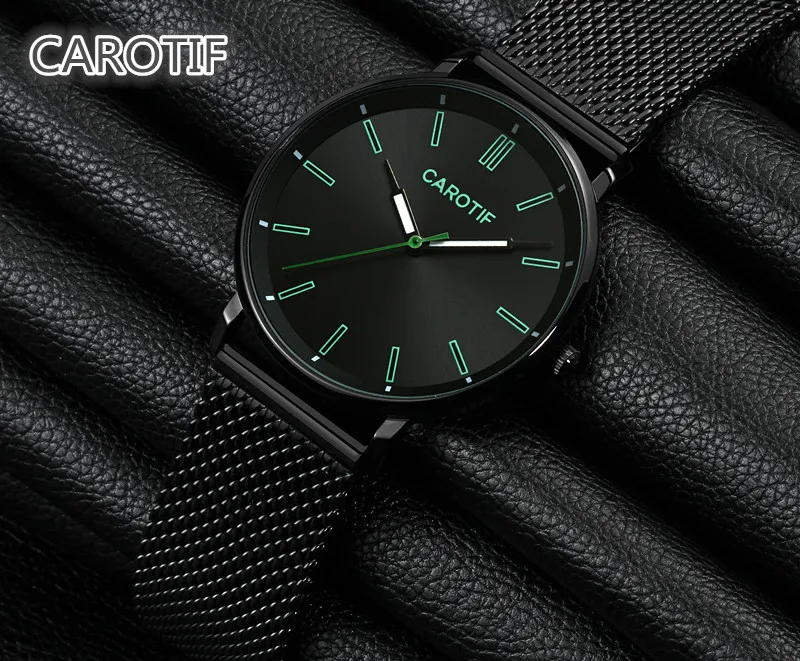 Carotif новые роскошные часы для мужчин Брендовые мужские часы Relojes Hombre ультра тонкий стальной сетчатый ремешок кварцевые наручные часы Montre Homme
Carotif новые роскошные часы для мужчин Брендовые мужские часы Relojes Hombre ультра тонкий стальной сетчатый ремешок кварцевые наручные часы Montre Homme