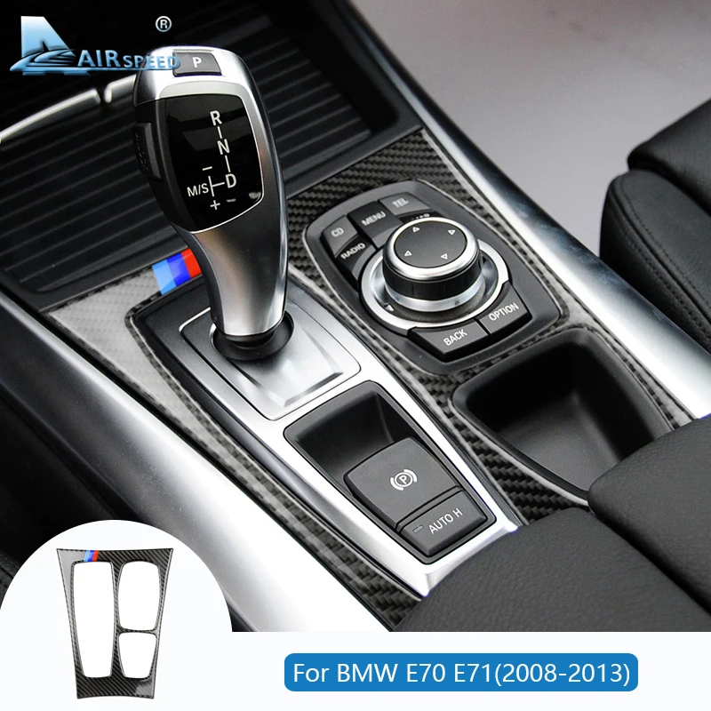 Airspeed for BMW X5 E70 Accessories for BMW X6 E71 BMW E70 X5 Interior Trim Carbon Fiber Car Gearshift Panel Frame Cover Sticker
Airspeed for BMW X5 E70 Accessories for BMW X6 E71 BMW E70 X5 Interior Trim Carbon Fiber Car Gearshift Panel Frame Cover Sticker
