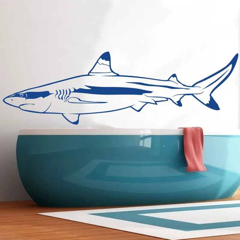 Great White Shark Wall Stickers Bathroom Waterproof Vinyl Nursery Wall Decals Living Room Sticker Art Mural Kids Room Decoration
Great White Shark Wall Stickers Bathroom Waterproof Vinyl Nursery Wall Decals Living Room Sticker Art Mural Kids Room Decoration