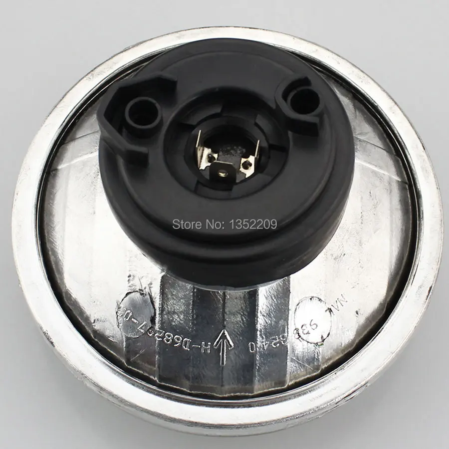 New 5-3/4" Motorcycle Crystal Clear Halogen Headlight H4 35W Headlamp Fits For Harley Sportster Dyna Custom
New 5-3/4" Motorcycle Crystal Clear Halogen Headlight H4 35W Headlamp Fits For Harley Sportster Dyna Custom