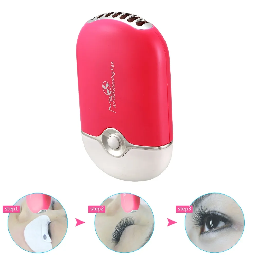 Eyelash Glue USB Mini Fan Air Conditioning Blower for Eyelash Extension Glue Quick Dry Rose
Eyelash Glue USB Mini Fan Air Conditioning Blower for Eyelash Extension Glue Quick Dry Rose