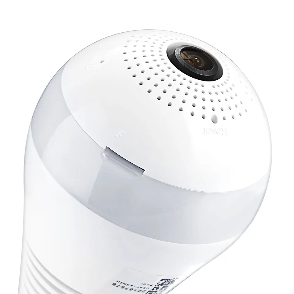 E27 лампочки Беспроводной IP камера рыбий глаз HD 960 P 1.3MP 360 градусов Умное