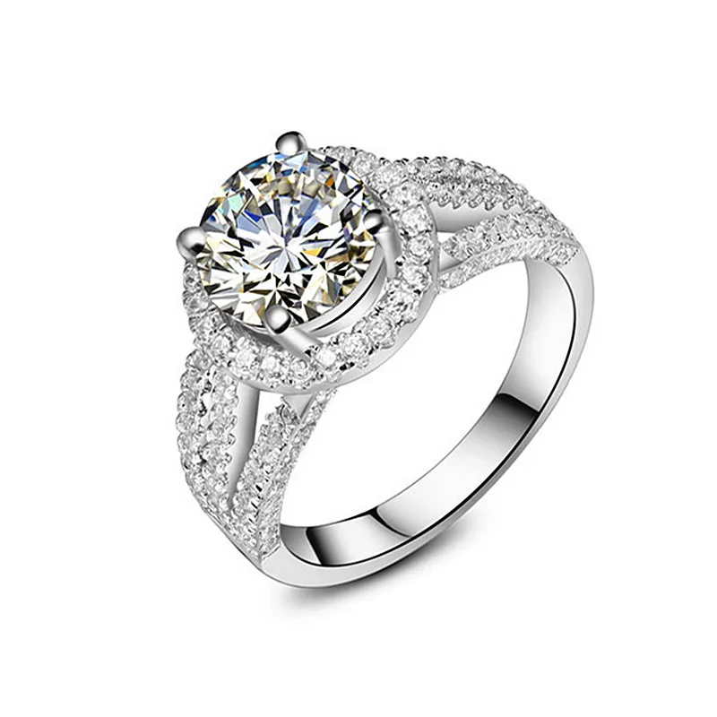 Awesome 2Ct моассан кольцо твердое 18K белое золото кольцо для женщин обручальное свадебное полукрепление Установка микро проложить Свадебные юв...
Awesome 2Ct моассан кольцо твердое 18K белое золото кольцо для женщин обручальное свадебное полукрепление Установка микро проложить Свадебные юв...