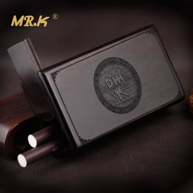 Black Sandalwood Rosewood Cigarette Box A Classic Gift Of Hand-polished Magnet Adsorption Cigarette Box
Black Sandalwood Rosewood Cigarette Box A Classic Gift Of Hand-polished Magnet Adsorption Cigarette Box