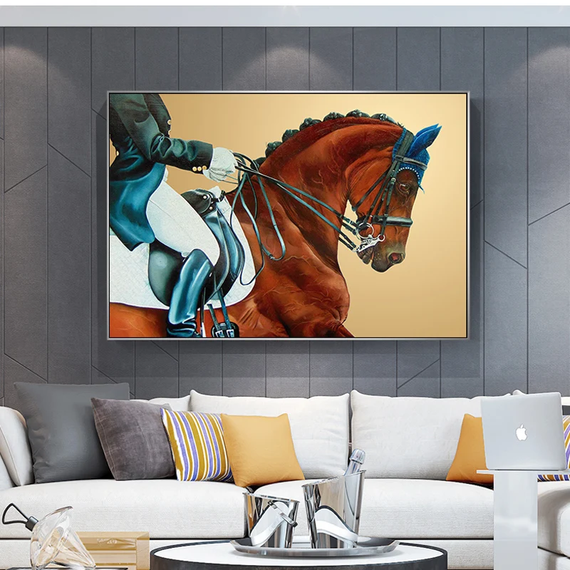 New arrivals Modern Brown Horse painting canvas Animal Decorative Wall Art Picture For Living Room Bedroom Bedrside Decoration
New arrivals Modern Brown Horse painting canvas Animal Decorative Wall Art Picture For Living Room Bedroom Bedrside Decoration