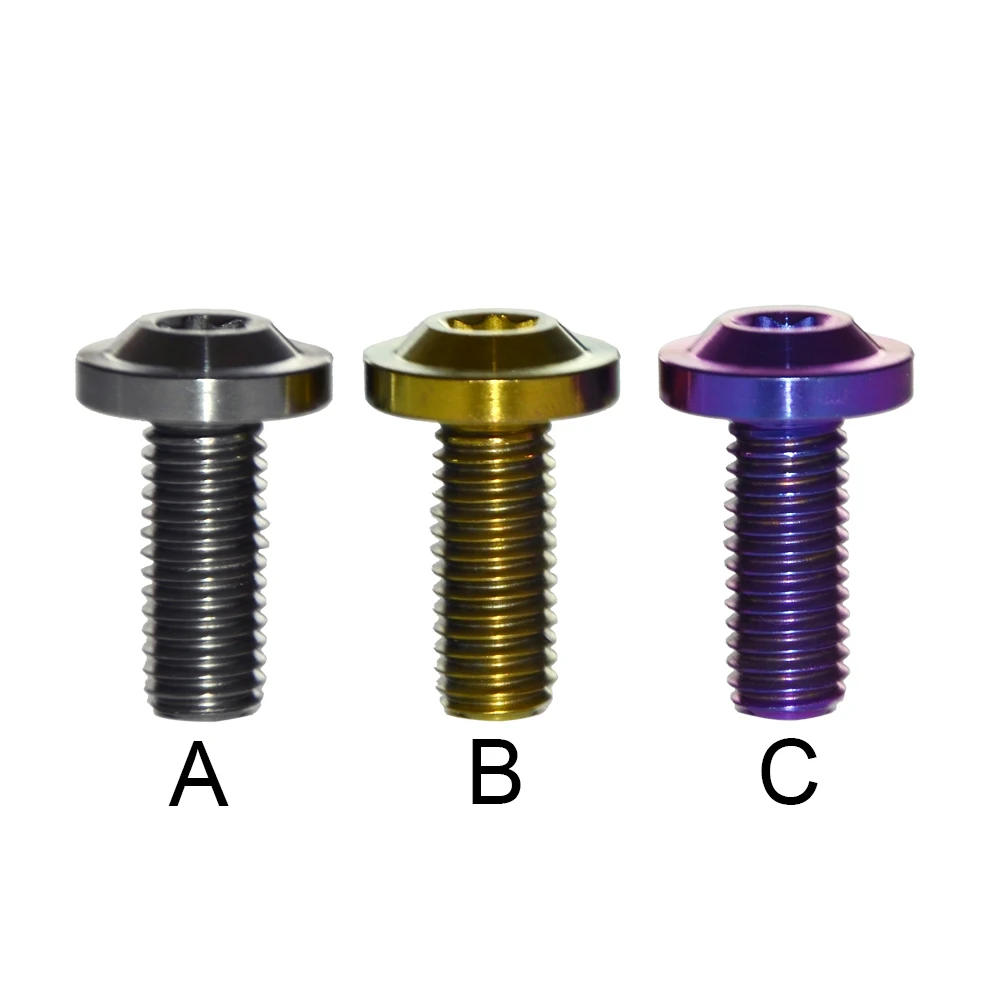 Button head Titanium bolts for Motorcycle M8 X 20mm Grade5 Titanium alloy Bolt 4 PCS
Button head Titanium bolts for Motorcycle M8 X 20mm Grade5 Titanium alloy Bolt 4 PCS