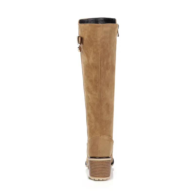 Fanyuan Women Boots Female Winter Shoes Woman Fur Warm Snow Boots Fashion Square High Heels knee high Boots Black Boots size 43
Fanyuan Women Boots Female Winter Shoes Woman Fur Warm Snow Boots Fashion Square High Heels knee high Boots Black Boots size 43