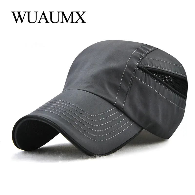 Wuaumx NEW Quick Drying Summer Baseball Caps Men Women Breathable Summer Female Hat Outdoor Sports Sun Hat Sunscreen Mesh Cap
Wuaumx NEW Quick Drying Summer Baseball Caps Men Women Breathable Summer Female Hat Outdoor Sports Sun Hat Sunscreen Mesh Cap