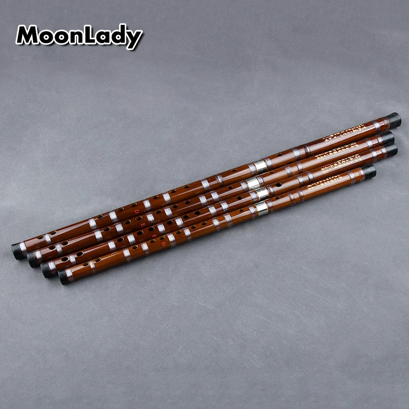Новинка Китайская традиционная бамбуковая двухсекционная флейта Dizi ручной