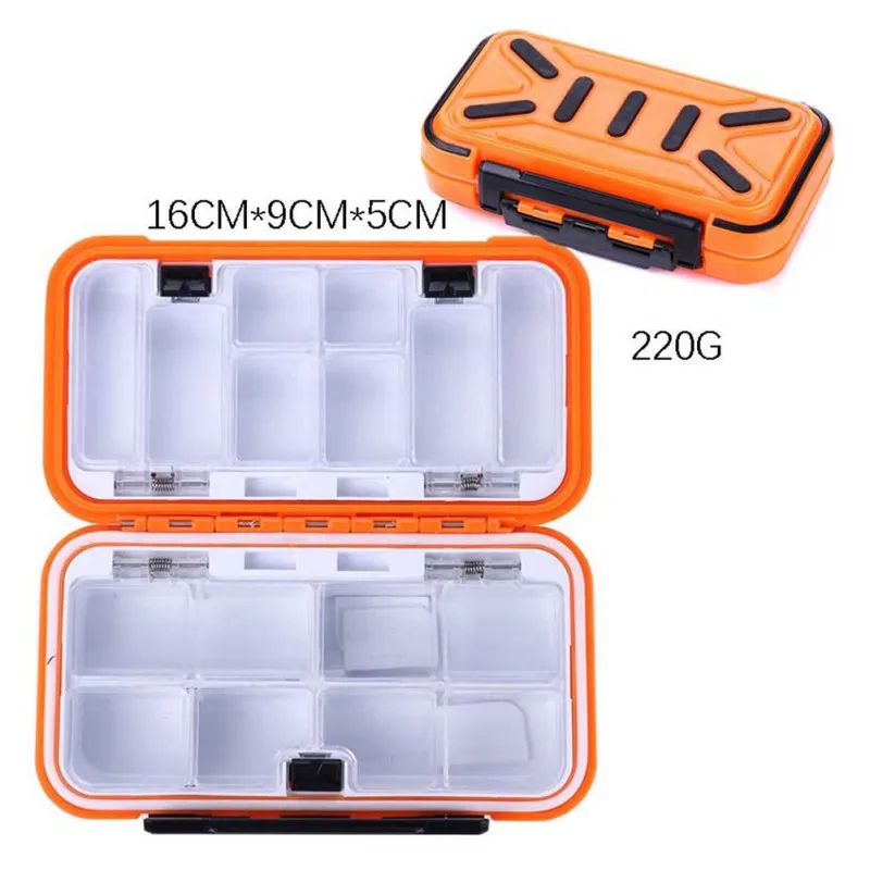 Fishing Tackle Box Waterproof Auto Open Multi Separate Flip Case Box for Fishhooks
Fishing Tackle Box Waterproof Auto Open Multi Separate Flip Case Box for Fishhooks