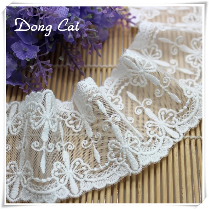 Free shipping 7yards/lot 6CM Diy Handmade DIY Patchwork Polyester Embroidered Lace Ribbon White Color Cotton Lace Trim Lace 
Free shipping 7yards/lot 6CM Diy Handmade DIY Patchwork Polyester Embroidered Lace Ribbon White Color Cotton Lace Trim Lace