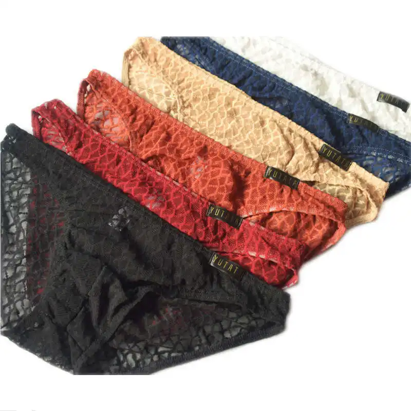 Mens Underwear 6pcs/pack Sexy Transparent Briefs Gays Lingerie Males Summer Panties Sheer Mesh Cueca Soft Underpants Homme 2019
Mens Underwear 6pcs/pack Sexy Transparent Briefs Gays Lingerie Males Summer Panties Sheer Mesh Cueca Soft Underpants Homme 2019