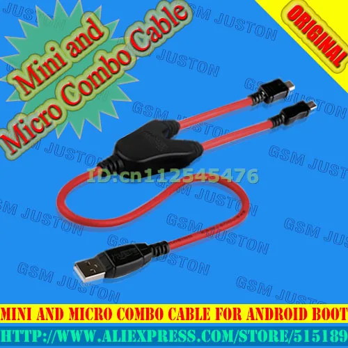 2017 NEW China Android Boot Mini and Micro Combo Cable Work for Volcano box +HK Post Free
2017 NEW China Android Boot Mini and Micro Combo Cable Work for Volcano box +HK Post Free