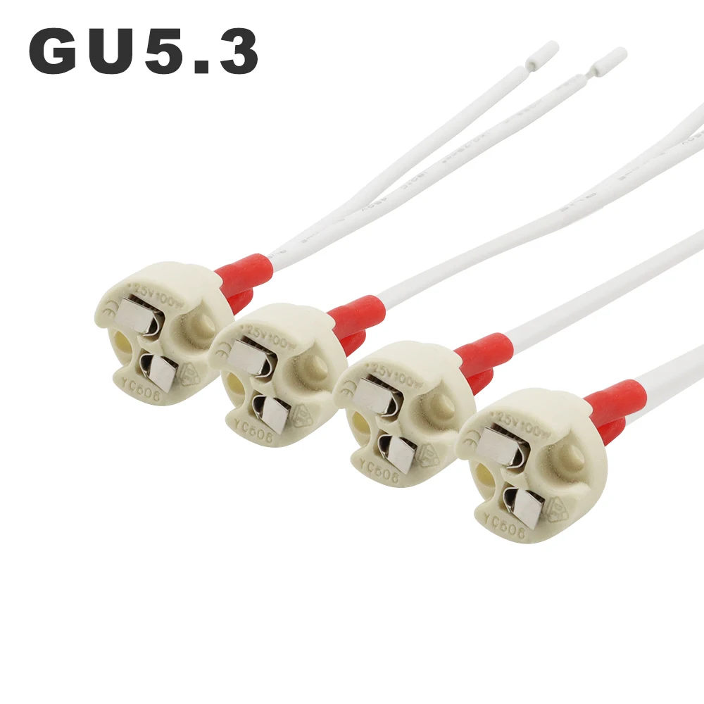 5pcs/lot GU5.3 Light Base Enhanced Europe MR16 Lamp Holder Round Socket Ceramic Lamp Stand G5.3 lamp Carrier 10cm 20cm 30cm
5pcs/lot GU5.3 Light Base Enhanced Europe MR16 Lamp Holder Round Socket Ceramic Lamp Stand G5.3 lamp Carrier 10cm 20cm 30cm