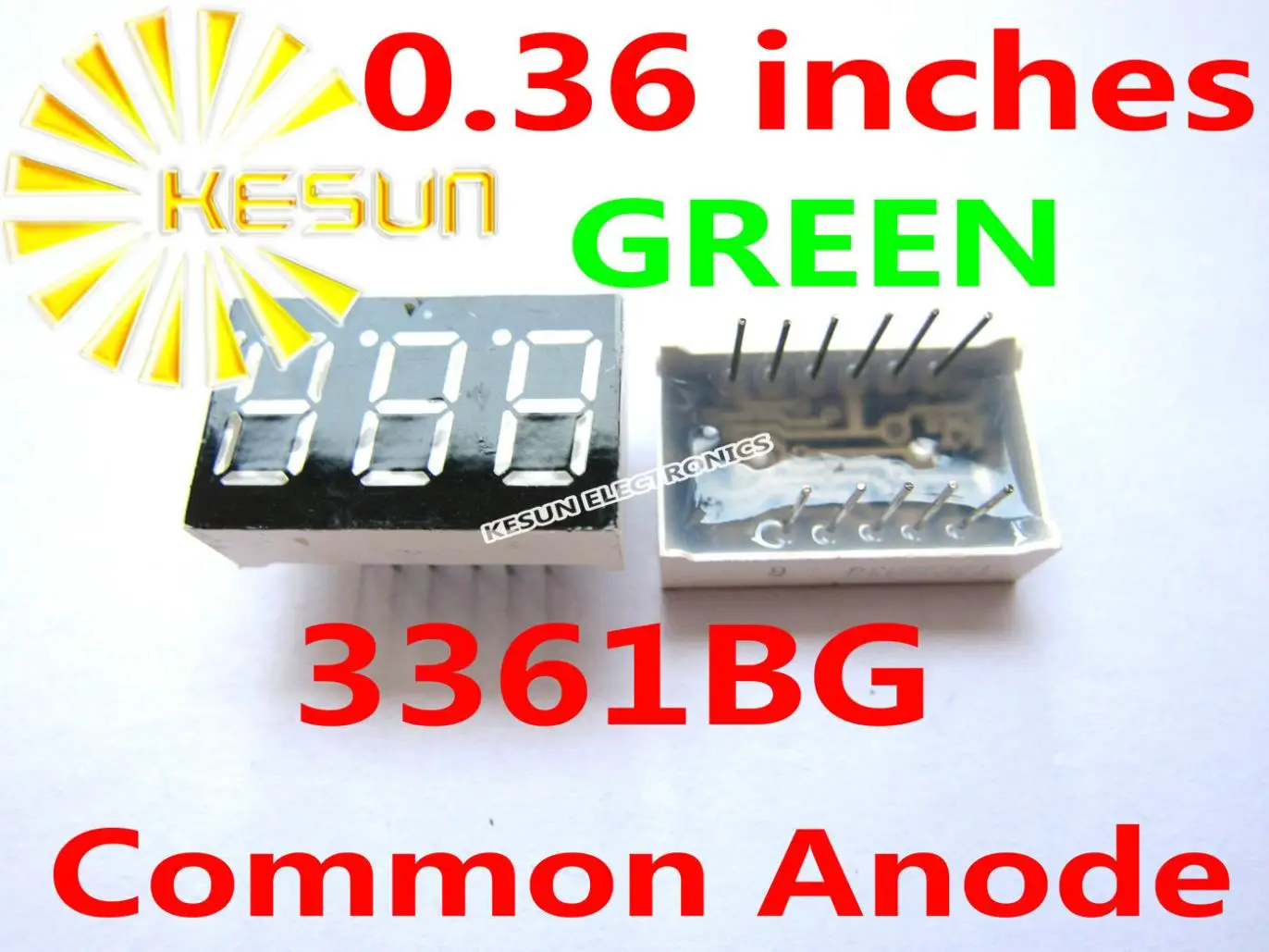 FREE SHIPPING 20PCS x 0.36 inches Green Blue Red 3 Digital Tube LED Display Module 3361AS 3361BS 3361AG 3361BG Light Beads
FREE SHIPPING 20PCS x 0.36 inches Green Blue Red 3 Digital Tube LED Display Module 3361AS 3361BS 3361AG 3361BG Light Beads