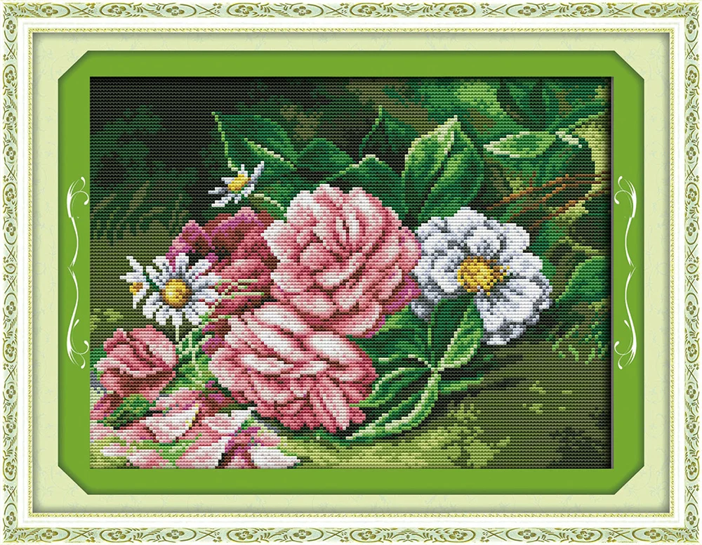 Flowers 3 cross stitch kit aida 14ct 11ct count printed canvas stitches embroidery DIY handmade needlework
Flowers 3 cross stitch kit aida 14ct 11ct count printed canvas stitches embroidery DIY handmade needlework