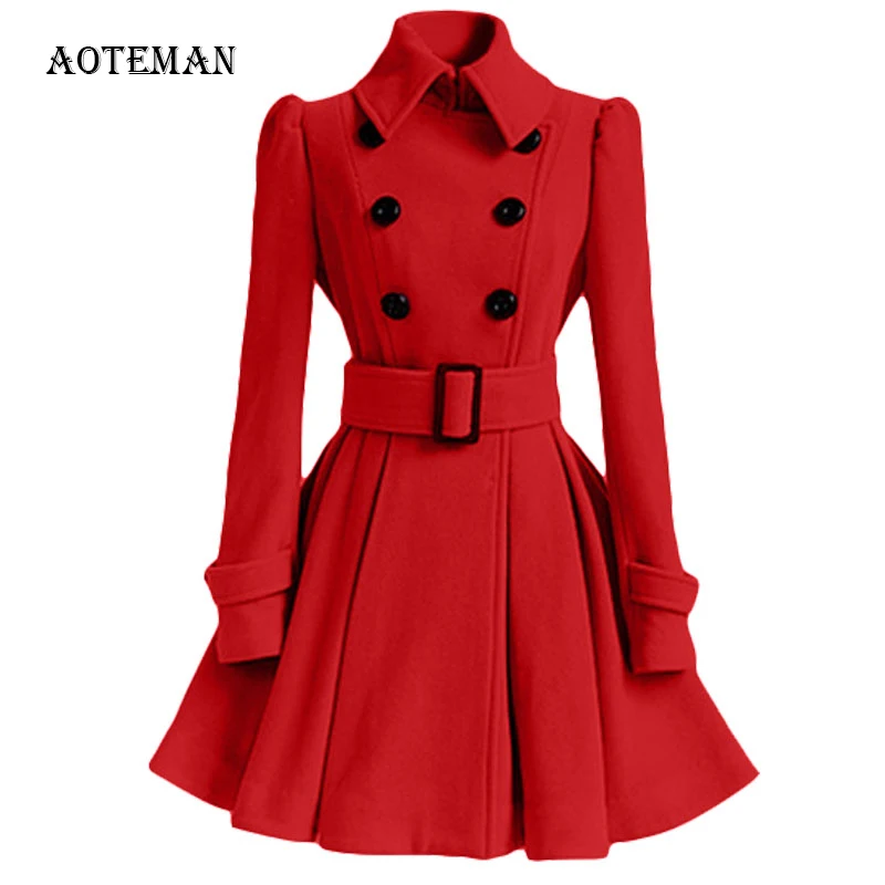 Autumn Winter Coat Women 2020 Vintage Slim Double Breasted Woolen Jackets Female Elegant Long Warm White Coat casaco feminino
Autumn Winter Coat Women 2020 Vintage Slim Double Breasted Woolen Jackets Female Elegant Long Warm White Coat casaco feminino