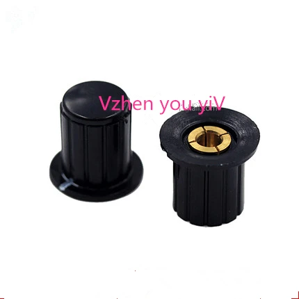 10pcs/lot Grey / black hat WXD3-13-2W | copper core WH5-1A WX14-12 potentiometer knob knob 
10pcs/lot Grey / black hat WXD3-13-2W | copper core WH5-1A WX14-12 potentiometer knob knob