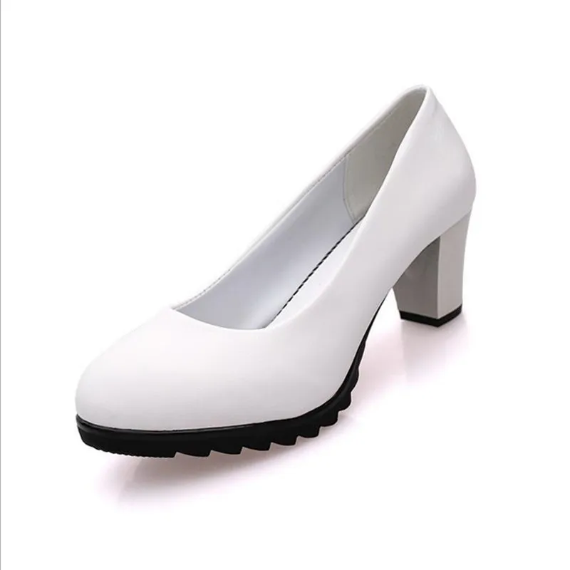 Autumn new waterproof platform shallow mouth round high heels OL professional tooling shoes hotel black thick with single shoes
Autumn new waterproof platform shallow mouth round high heels OL professional tooling shoes hotel black thick with single shoes