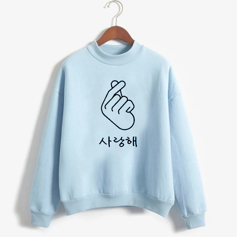 Got7 Hangul Crewneck Sweatshirt Women Kpop Style Long Sleeve Pullover Hoodies Autumn Winter Warm Fleece Womens Clothing
Got7 Hangul Crewneck Sweatshirt Women Kpop Style Long Sleeve Pullover Hoodies Autumn Winter Warm Fleece Womens Clothing