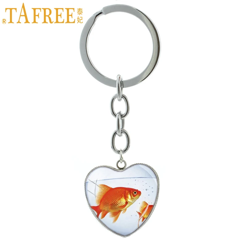 TAFREE New arrival ryukin goldfish heart pendant keychain women cute cartoon mermaid with goldfish key chain ring jewelry HP360
TAFREE New arrival ryukin goldfish heart pendant keychain women cute cartoon mermaid with goldfish key chain ring jewelry HP360
