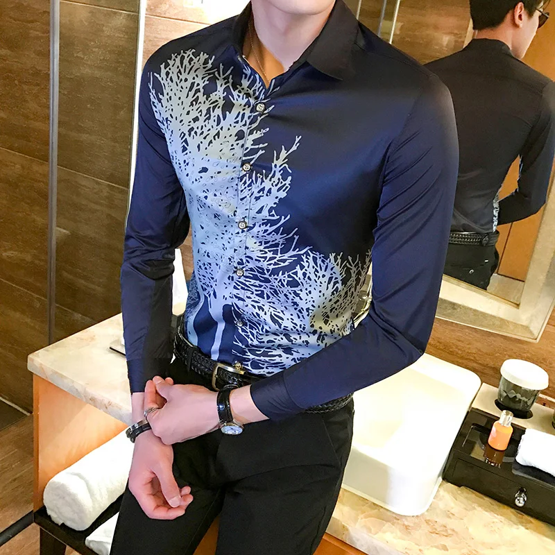 Вечерние мужская одежда рубашки Camisa социальная Masculina, подходящем маминому платью рубашки для мужчин больших размеров черный, белый цвет син...
Вечерние мужская одежда рубашки Camisa социальная Masculina, подходящем маминому платью рубашки для мужчин больших размеров черный, белый цвет син...