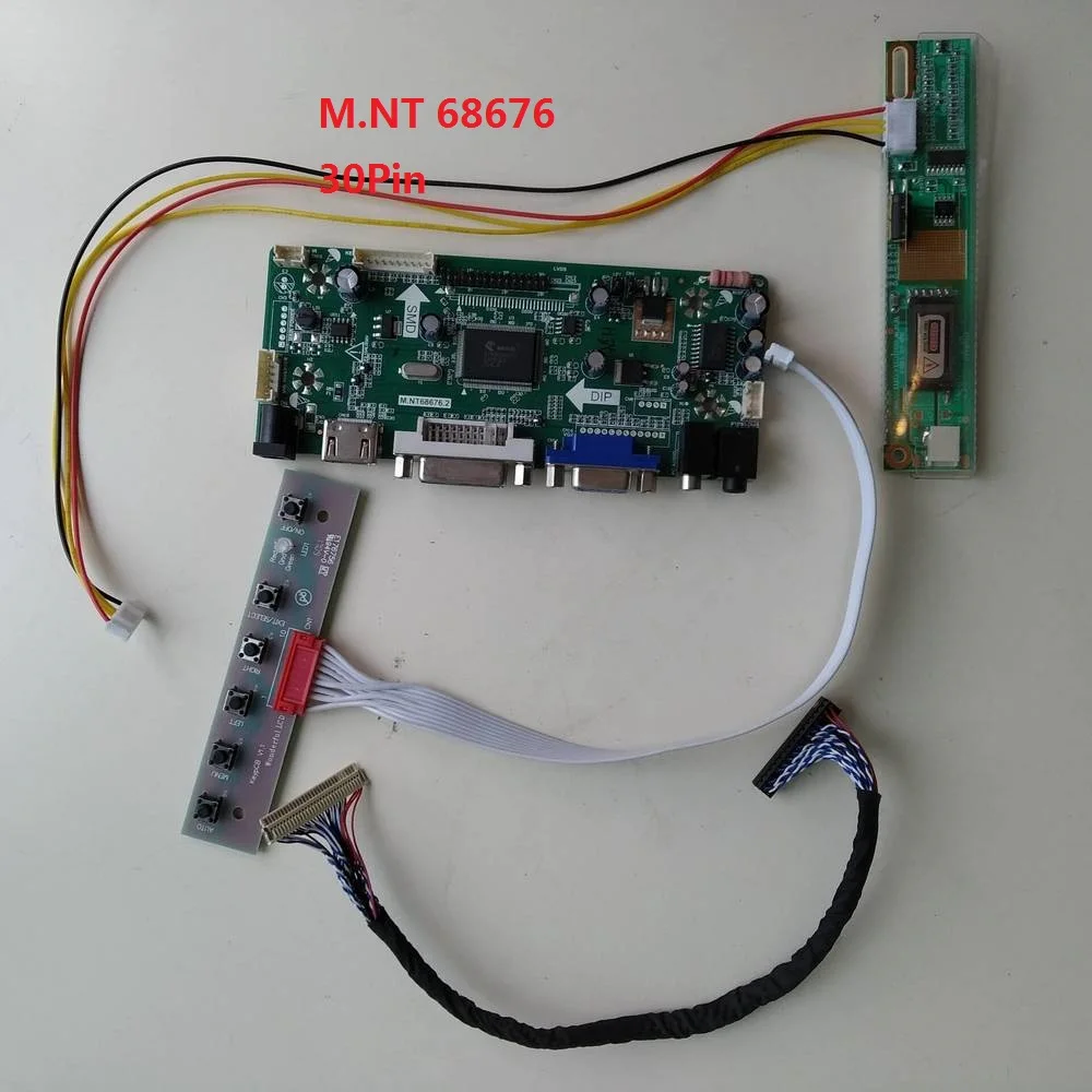 Kit for CLAA154WB03AN Panel monitor HDMI DVI Controller board 1280X800 Signal VGA 1 lamps LVDS 30pin 15.4" Driver screen
Kit for CLAA154WB03AN Panel monitor HDMI DVI Controller board 1280X800 Signal VGA 1 lamps LVDS 30pin 15.4" Driver screen