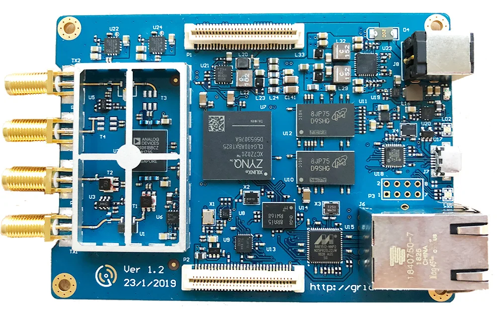 70MHZ to 6GHZ software radio platform integrated AD9361 ZYNQ7020 dedicated SDR chip for GPS Simulator Digital radar
70MHZ to 6GHZ software radio platform integrated AD9361 ZYNQ7020 dedicated SDR chip for GPS Simulator Digital radar