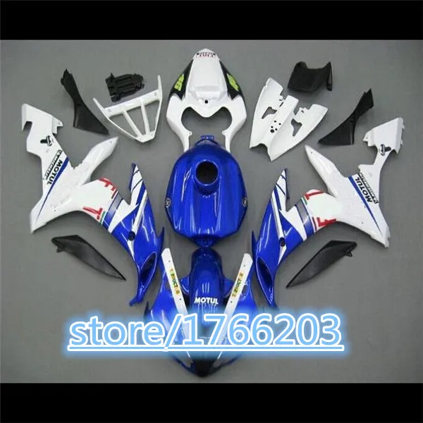 Комплект обтекателей для YZF R1 04 05 06 YZF-R1 04-06, синий, белый YZF1000, YZF R1 2004 2005 2006, предварительно Просверленный кузов BBF
Комплект обтекателей для YZF R1 04 05 06 YZF-R1 04-06, синий, белый YZF1000, YZF R1 2004 2005 2006, предварительно Просверленный кузов BBF