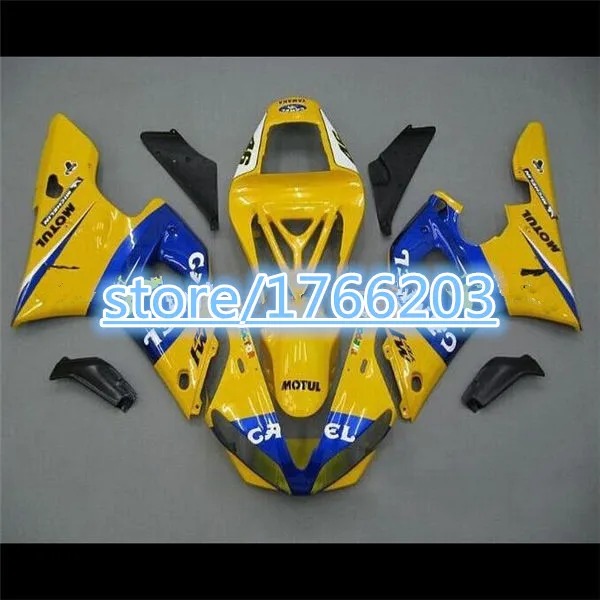 100%NEW fairing kit for YZF-R1 00-01 YZF R1 00 01 YZF 1000 R1 2000 2001 fairings yellow blue
100%NEW fairing kit for YZF-R1 00-01 YZF R1 00 01 YZF 1000 R1 2000 2001 fairings yellow blue