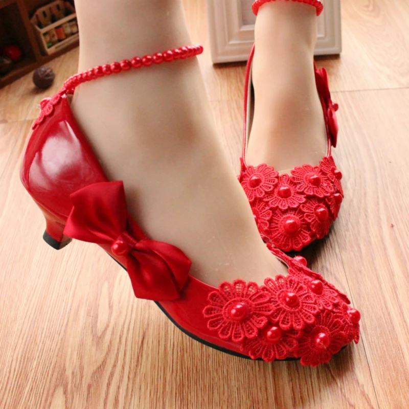 3CM heel red lace flowers pearls ladies girls woman wedding party pumps shoes NQ265 luxury dinner proms dress anniversary shoes
3CM heel red lace flowers pearls ladies girls woman wedding party pumps shoes NQ265 luxury dinner proms dress anniversary shoes