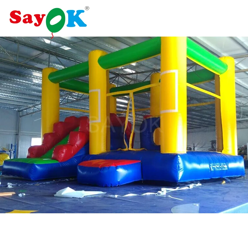 SayOK Outdoor Inflatable Jumper, Inflatable Bouncer with Slide, Inflatable Trampoline with Blower for Event/Commercial/Rental
SayOK Outdoor Inflatable Jumper, Inflatable Bouncer with Slide, Inflatable Trampoline with Blower for Event/Commercial/Rental