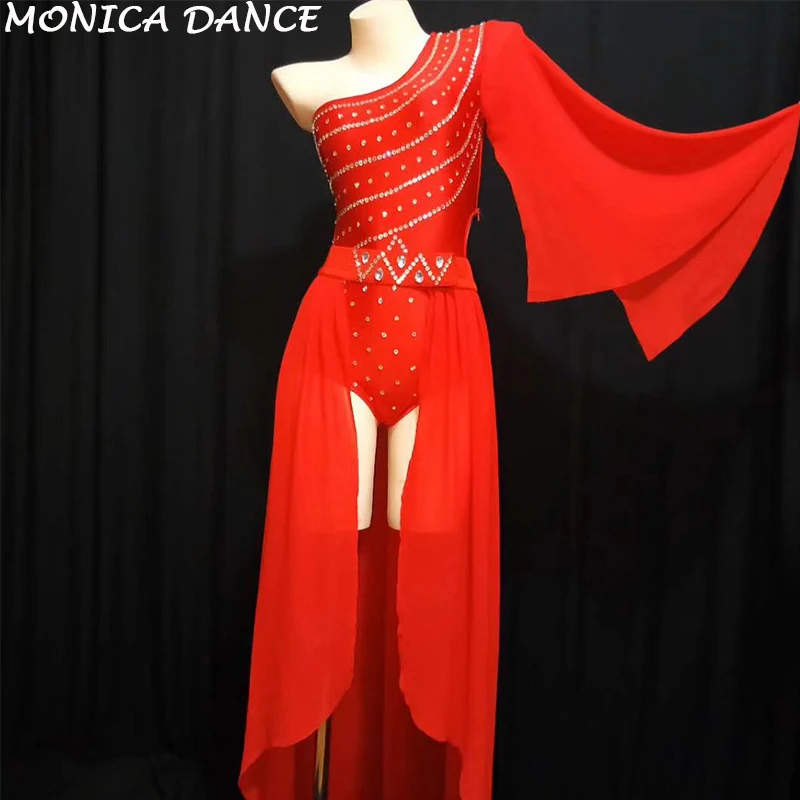 Sexy Sparkly Rhinestones Bodysuit Red Nightclub Women Singer Performance Stage Clothes Bar Host Model Catwalk Show Stage Costume
Sexy Sparkly Rhinestones Bodysuit Red Nightclub Women Singer Performance Stage Clothes Bar Host Model Catwalk Show Stage Costume