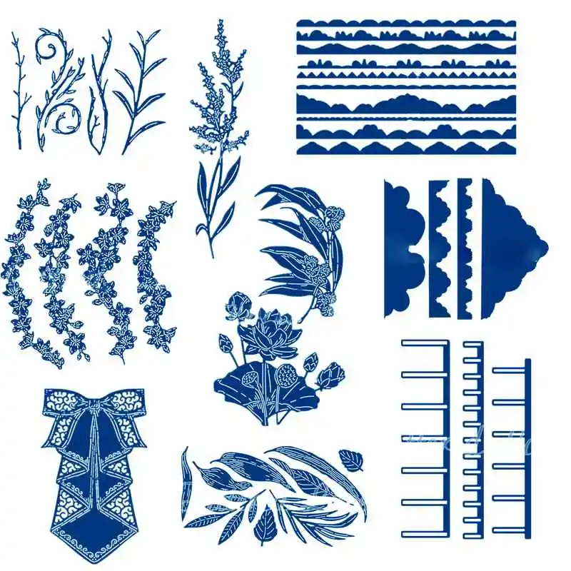 Tropical Leaves Vines Rose Stems Ribbon Slots Borders Edgers Metal Cutting Dies for DIY Scrapbooking Paper Cards Crafts 2019 New
Tropical Leaves Vines Rose Stems Ribbon Slots Borders Edgers Metal Cutting Dies for DIY Scrapbooking Paper Cards Crafts 2019 New