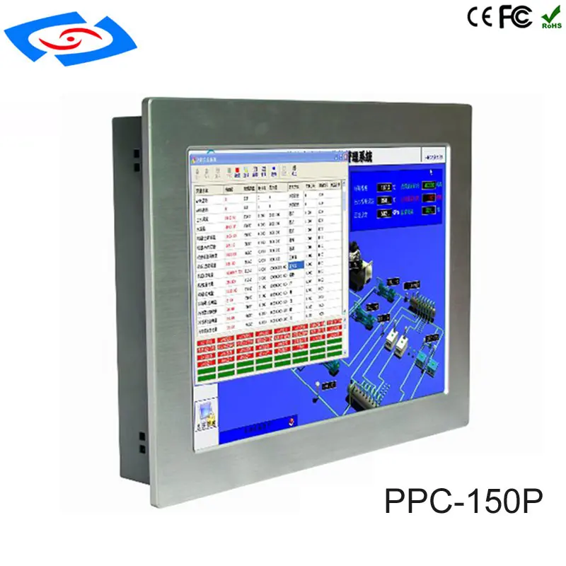 Hot Sale 15" Industrial Panel PC With Fanless Design Support XP/Win7/Win8/Win10/Linux System Optional WIFI&3G Module Tablet PC
Hot Sale 15" Industrial Panel PC With Fanless Design Support XP/Win7/Win8/Win10/Linux System Optional WIFI&3G Module Tablet PC