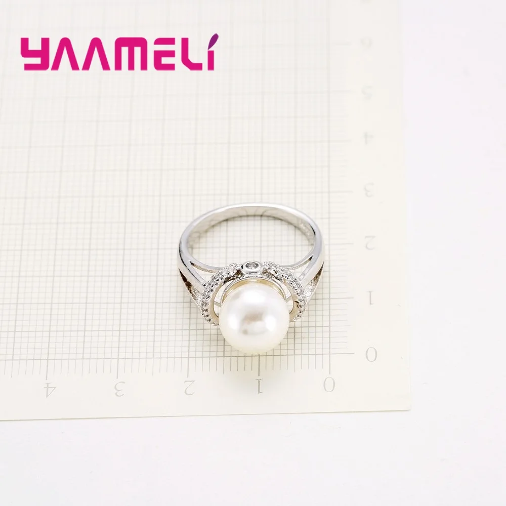 High Class Luxury Pearl Rings 925 Sterling Silver Austrian Crystal Made Fashion Accessories for Women Wedding Party
High Class Luxury Pearl Rings 925 Sterling Silver Austrian Crystal Made Fashion Accessories for Women Wedding Party