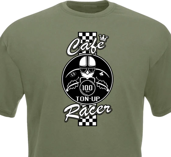 Brand Clothing 2018 Male Harajuku Top Fitness Brand Clothing Racer Motorcycle Ton-Up Biker Race Retro Sale 100 % Cotton Tees
Brand Clothing 2018 Male Harajuku Top Fitness Brand Clothing Racer Motorcycle Ton-Up Biker Race Retro Sale 100 % Cotton Tees