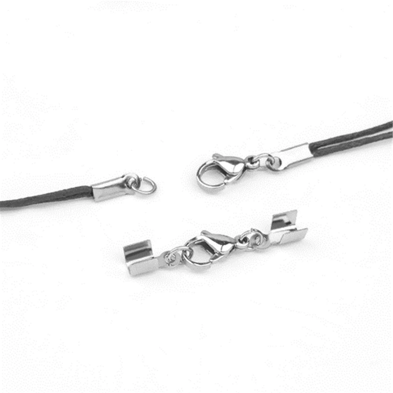 DoreenBeads Stainless Steel Cord End Crimp Caps For Jewelry Necklace Bracelet Rectangle Silver Color With Lobster Clasp,10 PCs
DoreenBeads Stainless Steel Cord End Crimp Caps For Jewelry Necklace Bracelet Rectangle Silver Color With Lobster Clasp,10 PCs