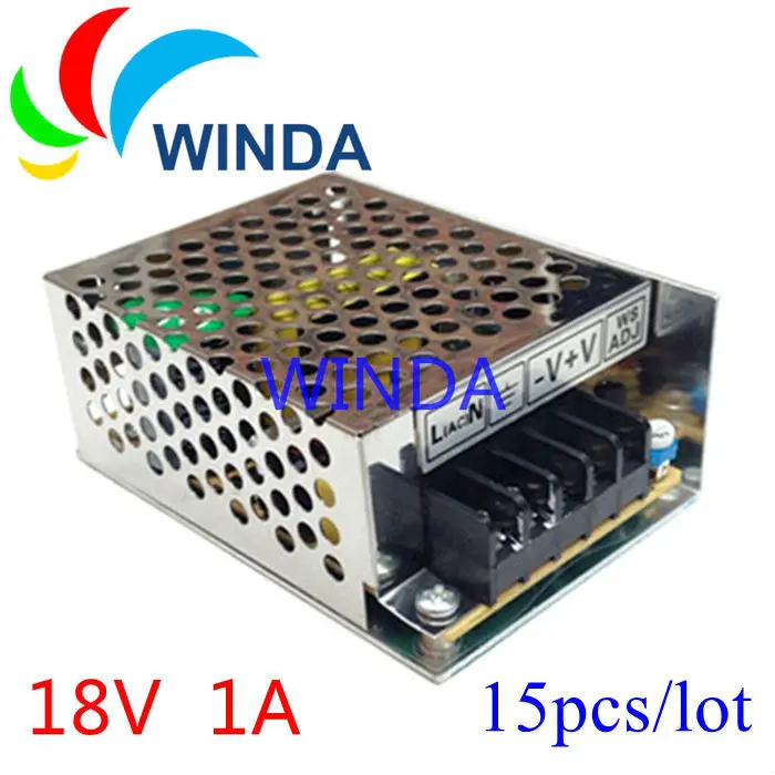 18V 1A 18W small volume single output switching power supply full range can be applies for all countries cctv 15pcs
18V 1A 18W small volume single output switching power supply full range can be applies for all countries cctv 15pcs