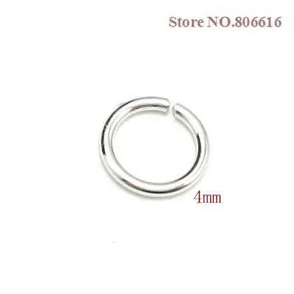 1000PCS 4MM Silver Color Zinc Alloy Metal Open Jump Rings Split Ring Jewelry Findings & Components
1000PCS 4MM Silver Color Zinc Alloy Metal Open Jump Rings Split Ring Jewelry Findings & Components