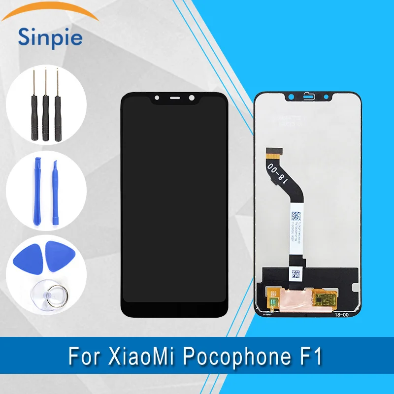 Sinpie 100% тестирование для XiaoMi Pocophone F1 ЖК дисплей Дисплей ремонт Запчасти с