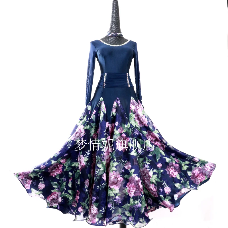 Lady Customized Ballroom Dance Dress Girls Waltz Tango Dancing Dresses Female Standard Flamenco Suit Ballroom Costumes D-0391
Lady Customized Ballroom Dance Dress Girls Waltz Tango Dancing Dresses Female Standard Flamenco Suit Ballroom Costumes D-0391