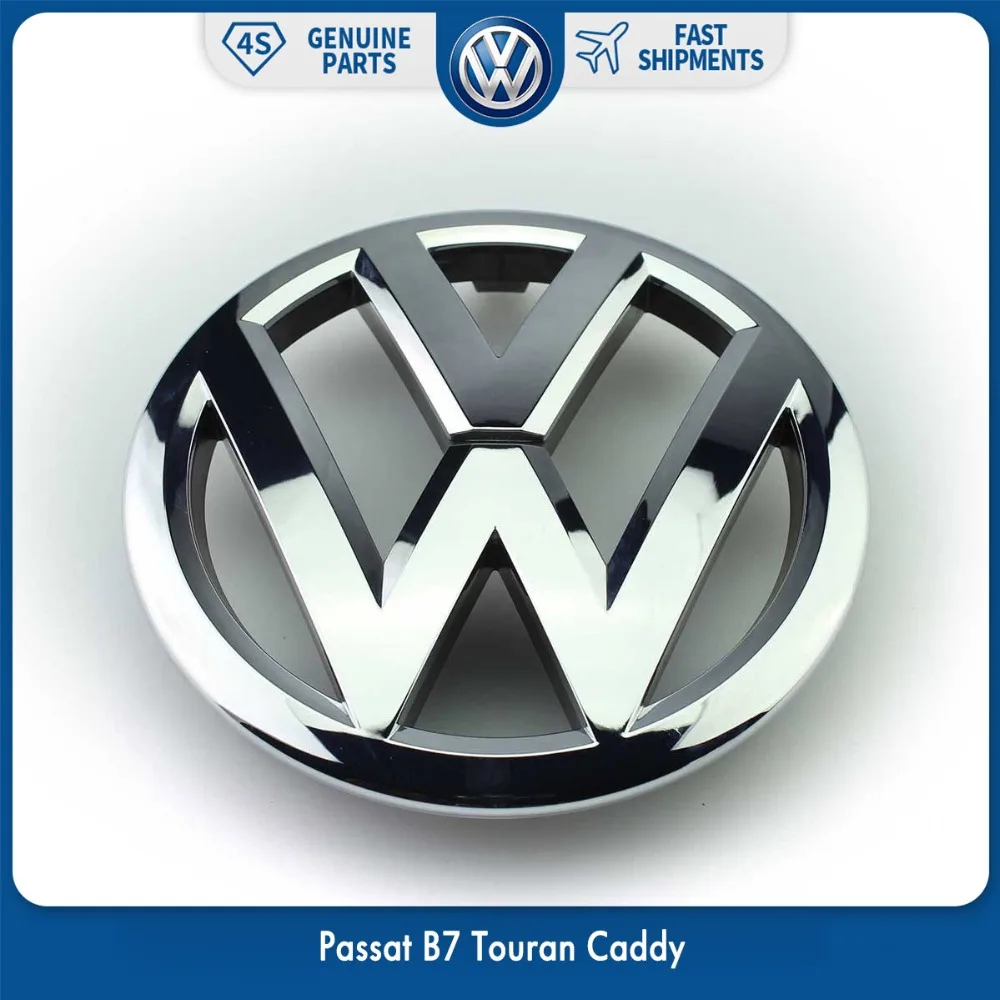 Chrome Front Grille Badge Emblem Decal 135mm for VW Volkswagen Passat B7 Touran Caddy 1T0 853 601 E
Chrome Front Grille Badge Emblem Decal 135mm for VW Volkswagen Passat B7 Touran Caddy 1T0 853 601 E