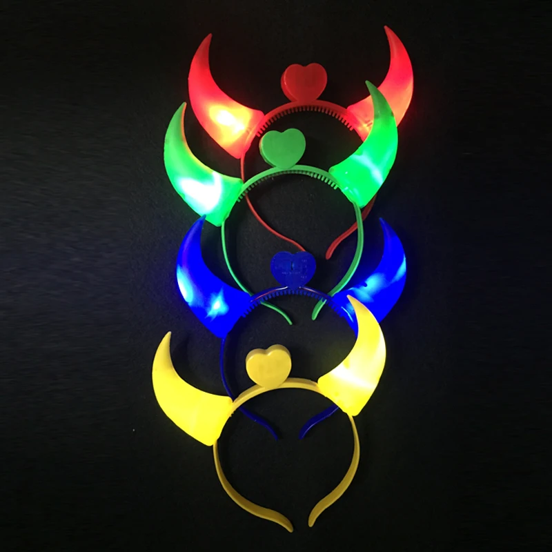 10pcs/lot Christmas Decoration LED Ox Horns Light Flashing Headband Colorful Glow Hair accessories For Festival Party Supplies
10pcs/lot Christmas Decoration LED Ox Horns Light Flashing Headband Colorful Glow Hair accessories For Festival Party Supplies