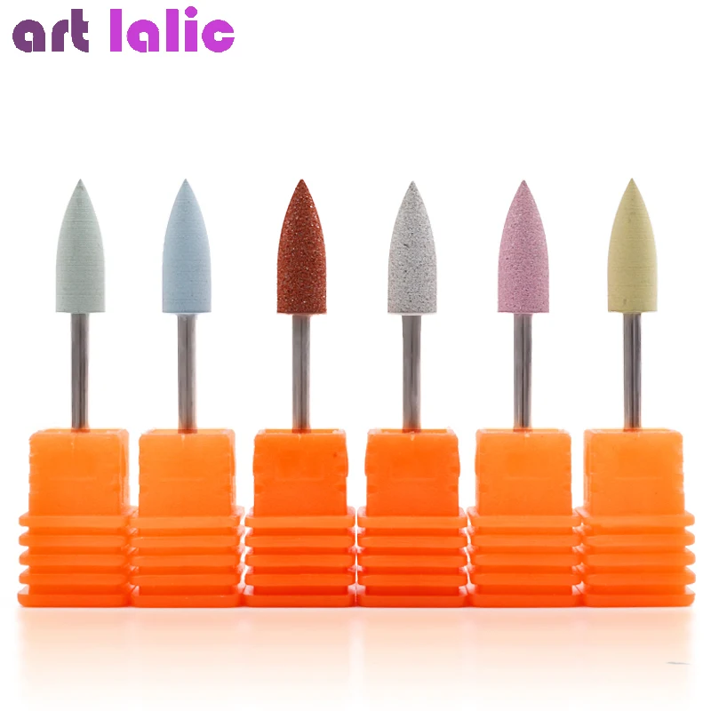 6 Types 10*24mm Rubber Silicon Nail Art Drills Rubber Bit Big Head Grinding Nail Buffer for Manicure Pedicure Cuticle Tools
6 Types 10*24mm Rubber Silicon Nail Art Drills Rubber Bit Big Head Grinding Nail Buffer for Manicure Pedicure Cuticle Tools