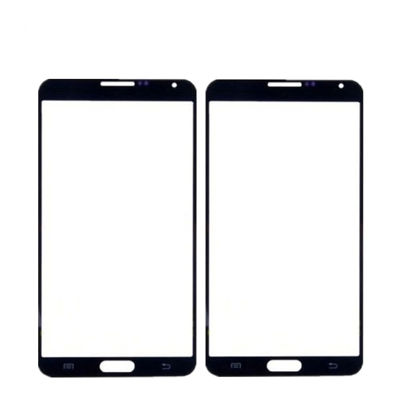 RTBESTOYZ 10Pcs White Black For Samsung Galaxy Note3 Note 3 Neo N750 N7505 Front Glass 5.5" Touch Screen Outer Panel Repair Part |