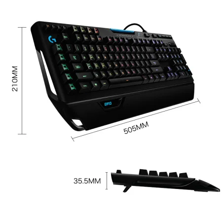 Новинка! Игровая механическая клавиатура Logitech G910 RGB полноразмерное