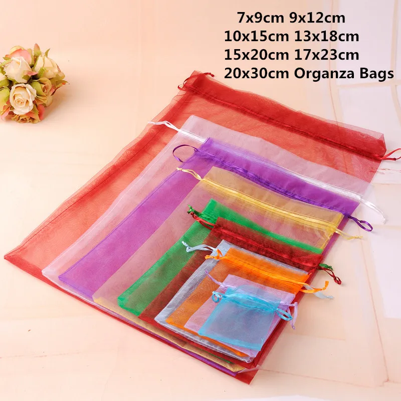 10pcs 15x20 17x23 20x30cm Organza Bags Jewelry Bag Wedding Birthday Gift Organza Bag Jewelry Packaging Display & Jewelry Pouches
10pcs 15x20 17x23 20x30cm Organza Bags Jewelry Bag Wedding Birthday Gift Organza Bag Jewelry Packaging Display & Jewelry Pouches
