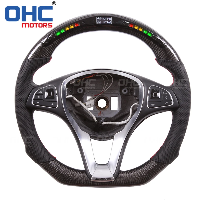 LED Steering Wheel compatible for Mercedes Benz W205,S205 W205,S205 W213,S213, X156 C205,A205 W447 W246 C117,X117 C E E GLA
LED Steering Wheel compatible for Mercedes Benz W205,S205 W205,S205 W213,S213, X156 C205,A205 W447 W246 C117,X117 C E E GLA